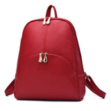 Backpack Leather Bag Feminine