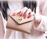 Rotary Lock Women Wallet