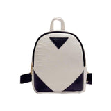 Women Leather Backpack Concise Serpentine