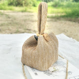 Straw Bags for Women Beach Bag