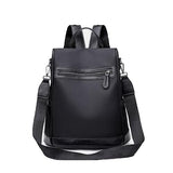 Preppy Style Women Backpack Oxford Cloth