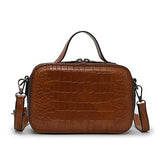 Pattern Leather Crossbody Bags
