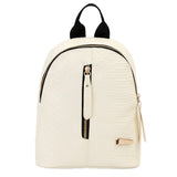 White Leather Backpacks