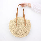 Cotton Rope Hollow Straw Bag