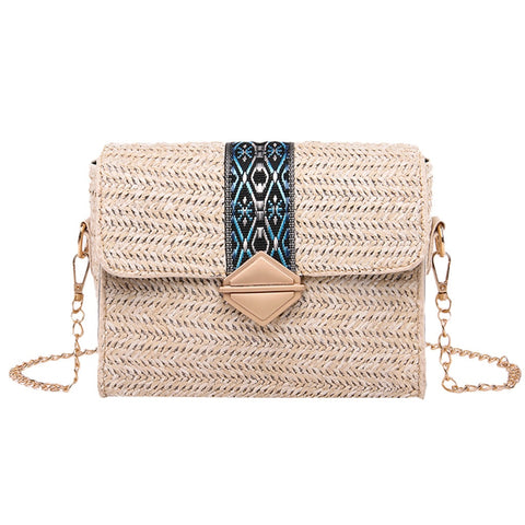 Square Straw Bags Women
