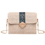 Square Straw Bags Women
