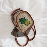 Ansloth Straw Backpack For Women