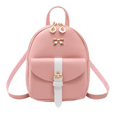 Mini Backpack Women Lady Shoulders