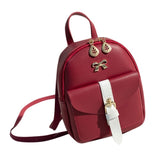 Mini Backpack Women Lady Shoulders